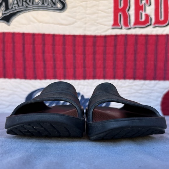 Size M8/W10 - OOFOS OOahh‎ Sandals Men's Comfort Sport Recovery Foam Slide - Picture 2 of 8
